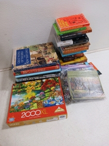 Jigsaw Puzzles and Books