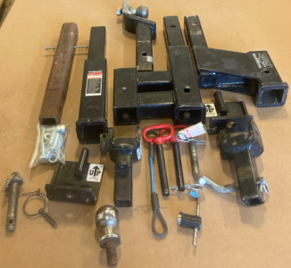 Assortment Of Tow Hitch Attachments