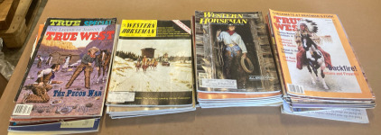 Assortment Of Vintage Western Magazines