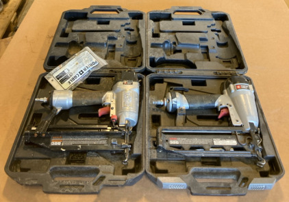 (2) Porter Cable FN250SB/FN250C Finishing Nail Guns
