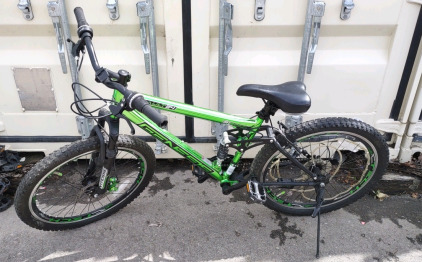 24" Genesis Assault 24 (Shiny Green) Bike