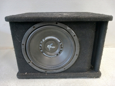 BMF Crossfire 12" Subwoofer in Speaker Box 20x16x14