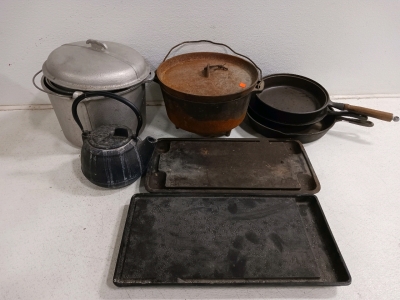 Assorted Cookware, CastIron