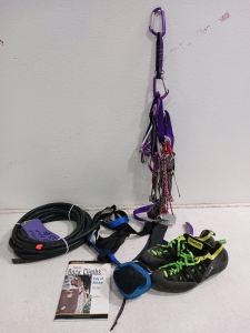Rock Climbing Gear, Boreal Climbing Shoes 12.5 Women's, Climbing Carabiners and Hardware and More