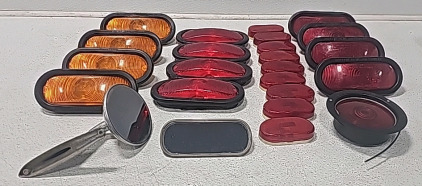 Various Size And Shaped Brake Lights And More!