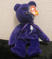 1997 "Princess" TY Beanie Baby, Intact Tag
