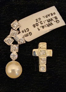 (2) Small Necklace Pendants