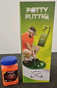 Potty Putter Mini Toilet Golf, Ukarms 6mm BB Bullets