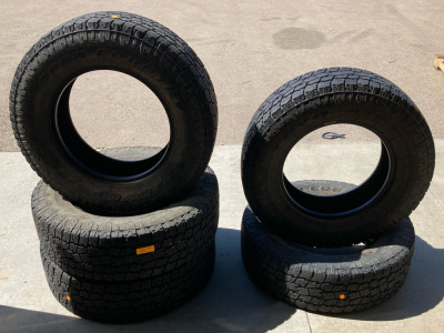 (4) Toyo Used Tires & (1) Spare - 245/75 R17