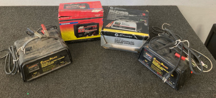 (4) Automatic Battery Charger / Engine Starter (Not Tested)