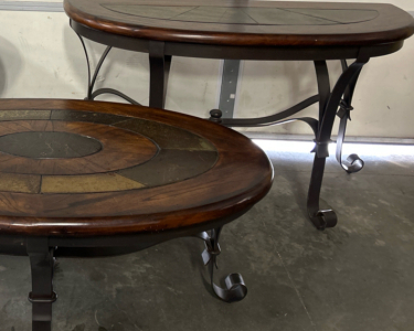Rustic Coffee Table & Sofa Table (FN-1,000)
