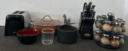 Cuisinart Knife Stand, Shaker Stand, Pots, Pans, & More