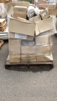 Pallet of Light Fixtures and Wall Mounted Lights