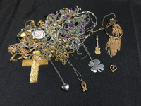 Tangle Of Costume Jewelry