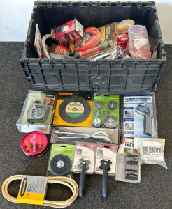 6-Piece Wire Wheel & Cup Brush Set, Fun Straightening Tool, 38” Deck Drive Belt, & More