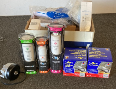 Box Of Dryer Parts