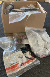 Box of Engines Belts