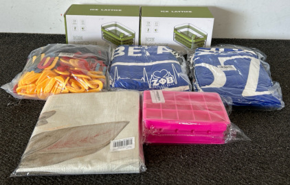(2) Ice Lattice Containers, Tovolo Perfect Ice Molds, & More