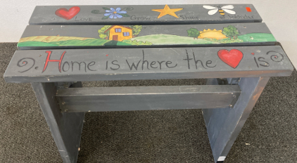 Small Painted Bench