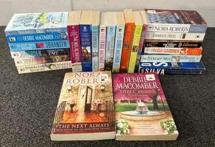 Box Of Romance/Suspense Paperback Novels