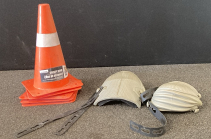 Safety Cones & Rubber Knee Caps