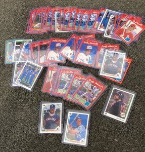 Variety Of Baseball Cards