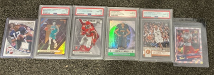Variety Of Sports Cards