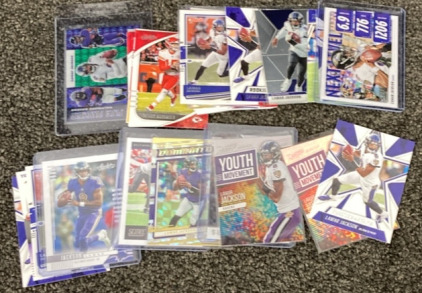 Lamar Jackson Football Trading Cards