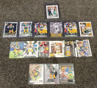Aaron Rodgers Football Trading Cards