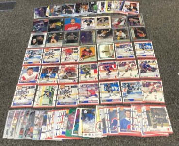 Variety Of Sports Trading Cards