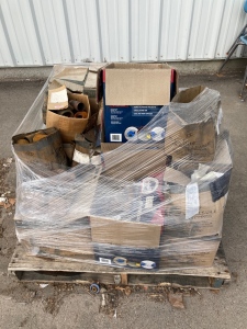 Pallet of Pipe Various Fittings