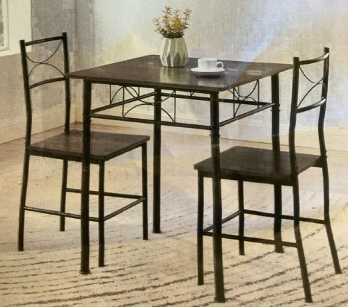 Join Iron Three-Piece Kitchen/Dining Room Table Set