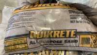 (5) 50lb Bags of Quikrete All-Purpose Brown Sand