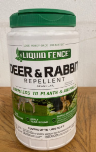 (1) Liquid Fence Deer & Rabbit Repellent