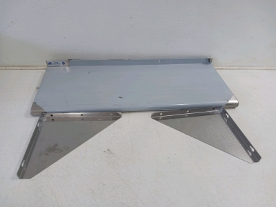 Hally Stainless Shelf and Brackets 36x14