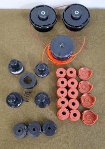 Collection Of Assorted Grass Trimmer Replacement Spools