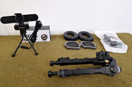(1) Firacore HD Webcam, (1) BiPod & More