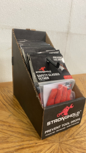 (20) StrongHold Safety Glasses Tethers