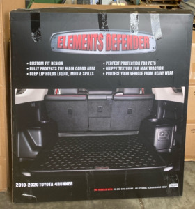 (2) Elements Defender Custom Fit Trunk Floor Cover For 2010-2020 Toyota 4Runner