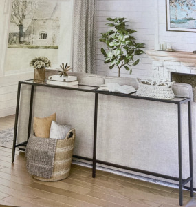 Black Consol Table