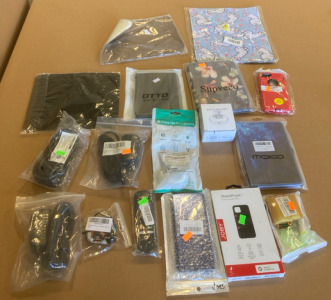 (3) Mouse Pads (1) Roku Remote (1) Scent Nebulizer & Much More