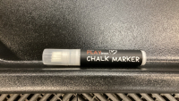 Black Sensory Play Tray w/ Chalkboard Marker - 2
