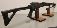 No Make/Model Stamp 7.62x39 Semi Automatic Rifle With Collapsable Stock And Bi-Pod, No Magazine-- D-58633 - 2