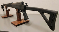 No Make/Model Stamp 7.62x39 Semi Automatic Rifle With Collapsable Stock And Bi-Pod, No Magazine-- D-58633 - 3