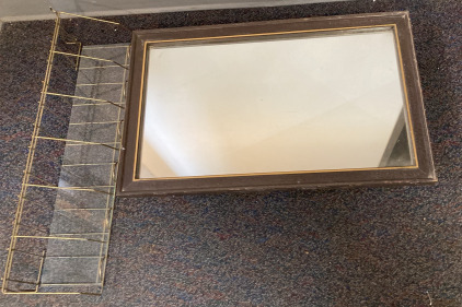 Vintage Medicine Cabinet, Medal Shelf