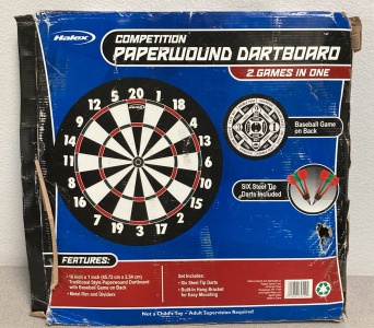 EB-Halex Competition Paperwound Dartboard