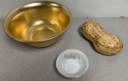 EB-Copper Bowl, PAO Peanut Dish & More