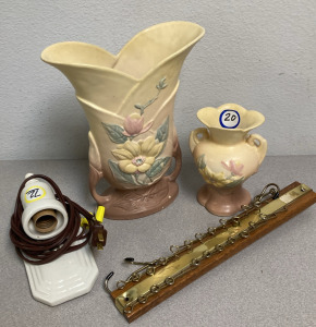 EB- Vintage Light fixture, Vases & More
