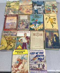 Vintage Books- Lost At The South Pole, Army Boys In The Big Drive & More