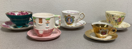 Collectors Tea Cups The Coronation Of Queen Elizabeth II June 2nd 1953 & More